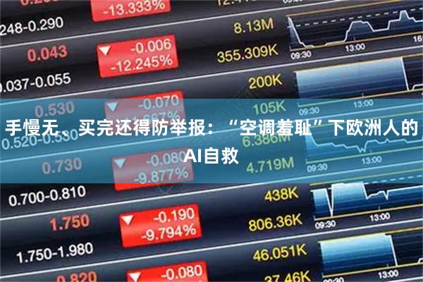 手慢无、买完还得防举报：“空调羞耻”下欧洲人的AI自救